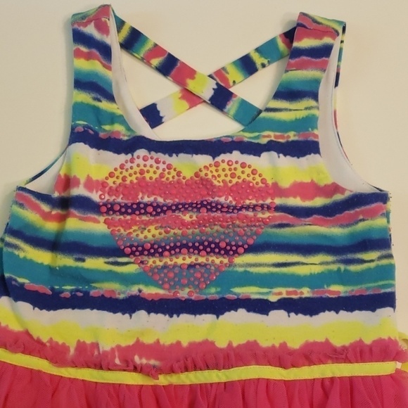 LILT Tank Sundress with Pink Tulle Skirt 6X VGUC - Picture 2 of 9